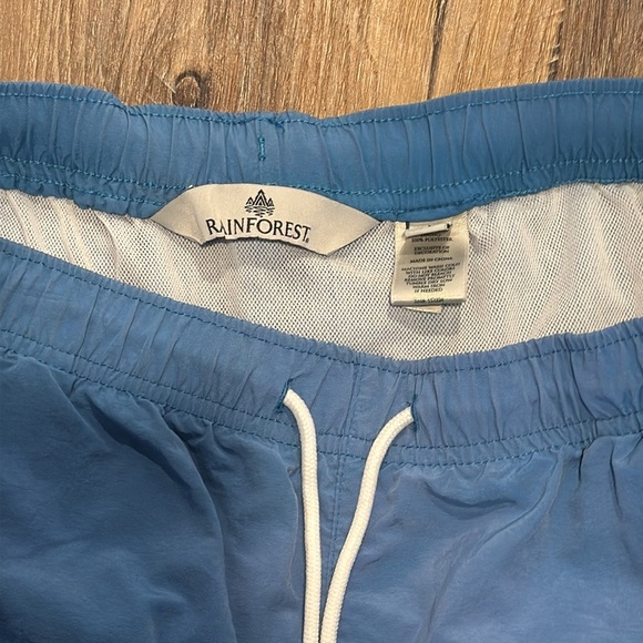 Mens Rainforest Swim Shorts Blue size Large - Picture 6 of 10